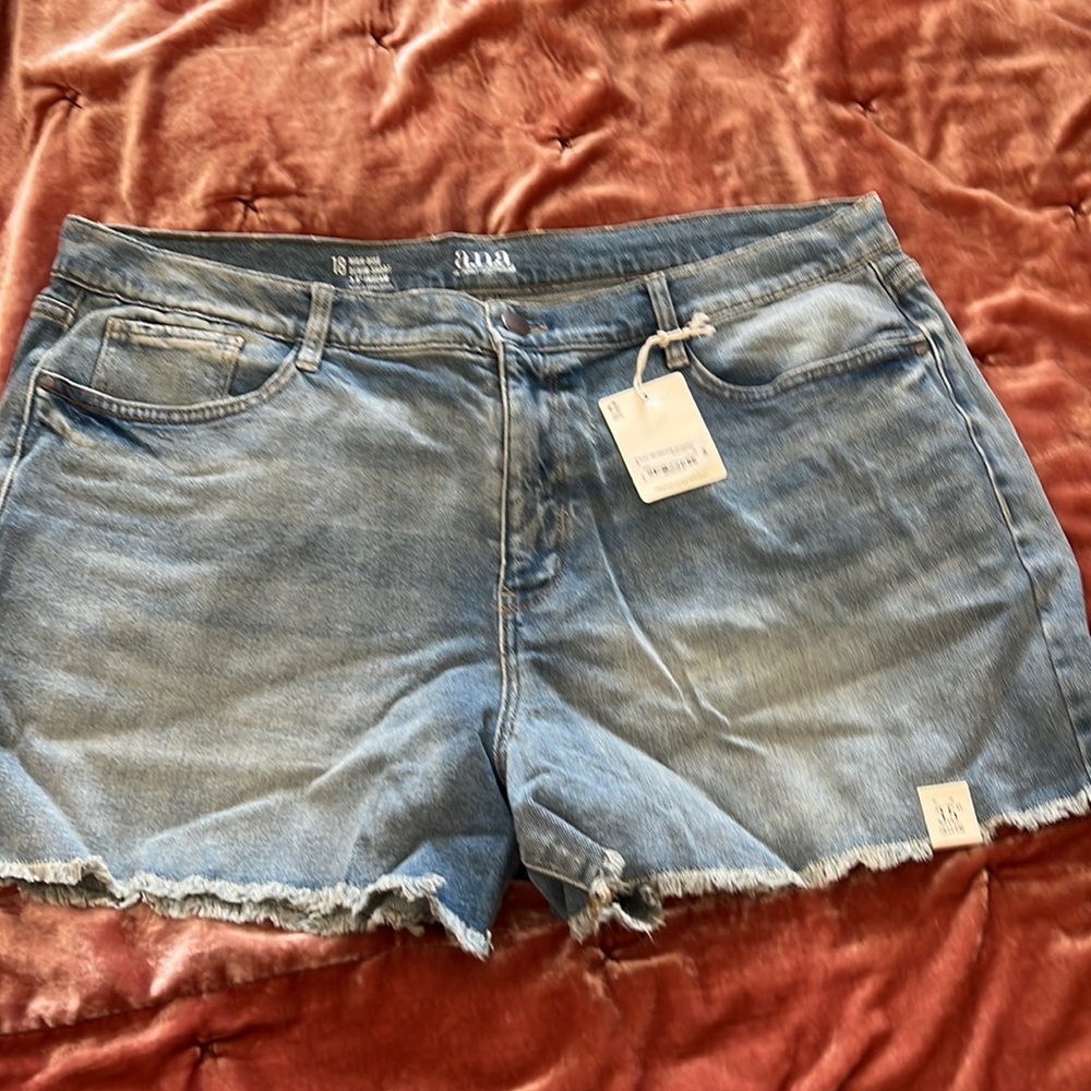 plus jean short